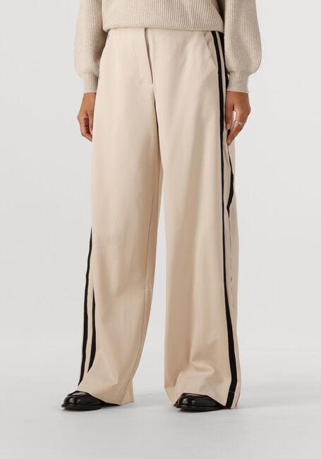 Creme MINUS Wijde broek JUDINE HIGH WAIST PANT - large
