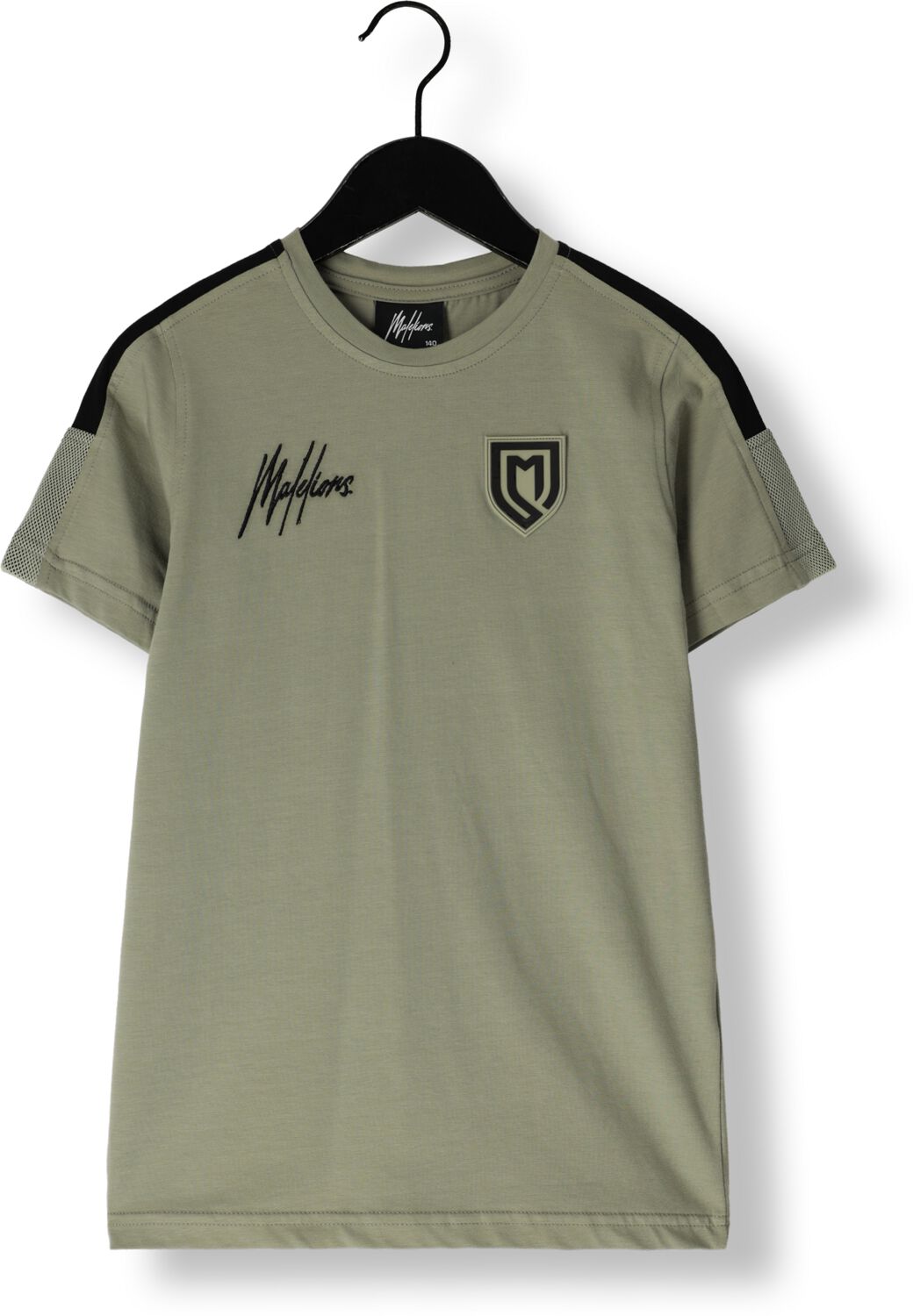 MALELIONS Jongens Polo's & T-shirts Transfer T-shirt Taupe