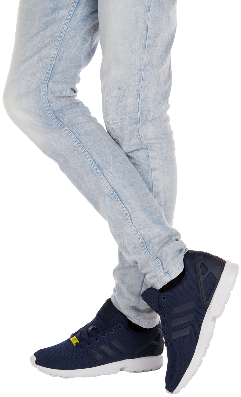 adidas zx flux heren blauw