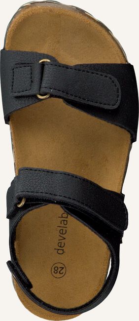 Zwarte DEVELAB Platte sandalen 48163 Zwarte DEVELAB Platte sandalen 48163 - large