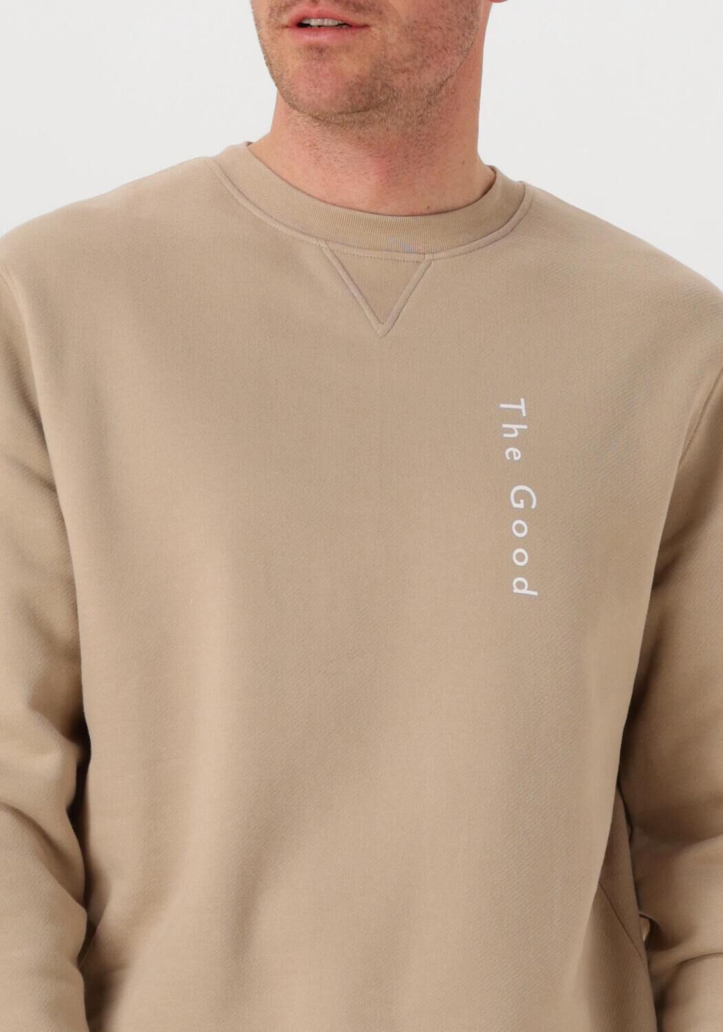 THE GOODPEOPLE Heren Truien & Vesten Lito Beige