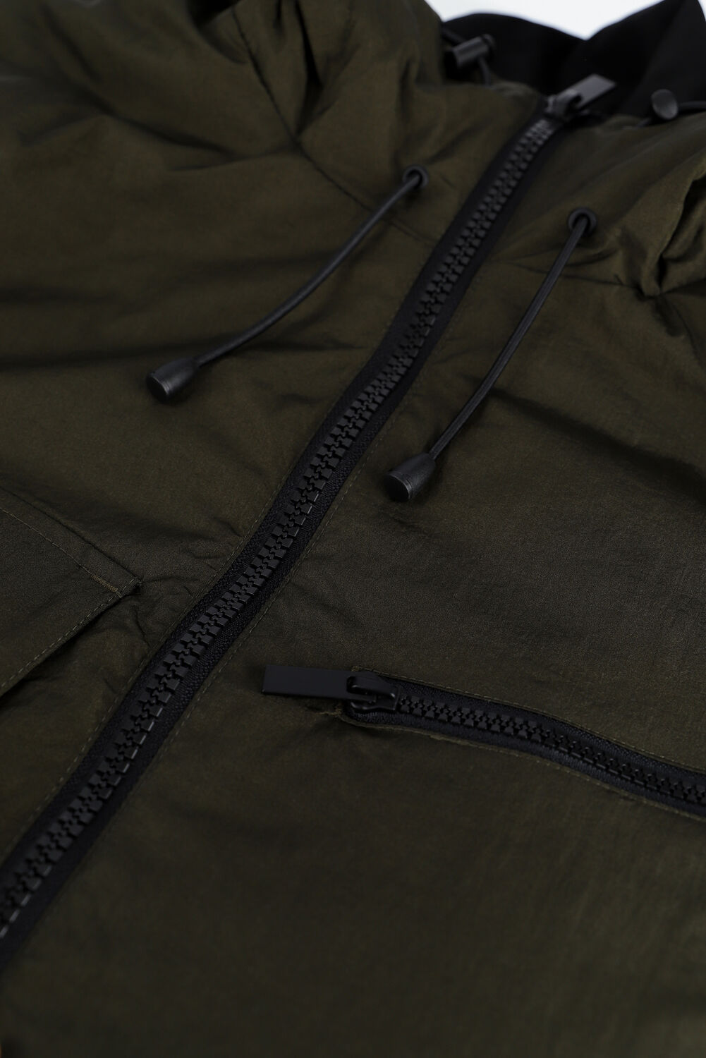 Groene LYLE & SCOTT Gewatteerde jas WADDED DUAL POCKET JACKET WITH - large