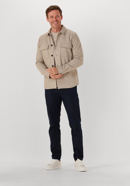 Beige PROFUOMO Overshirt OVERSHIRT CUTAWAY KNITTED - large