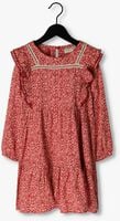 Rode LOOXS Mini jurk LITTLE FLORAL VISCOSE DRESS - medium