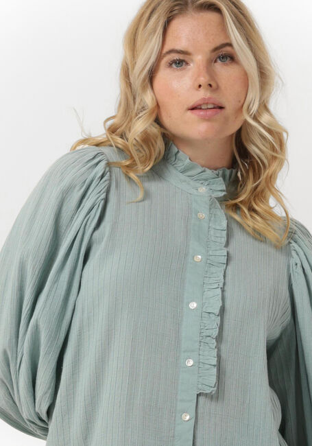 Lichtblauwe ANTIK BATIK Blouses YVES BLOUSE - large