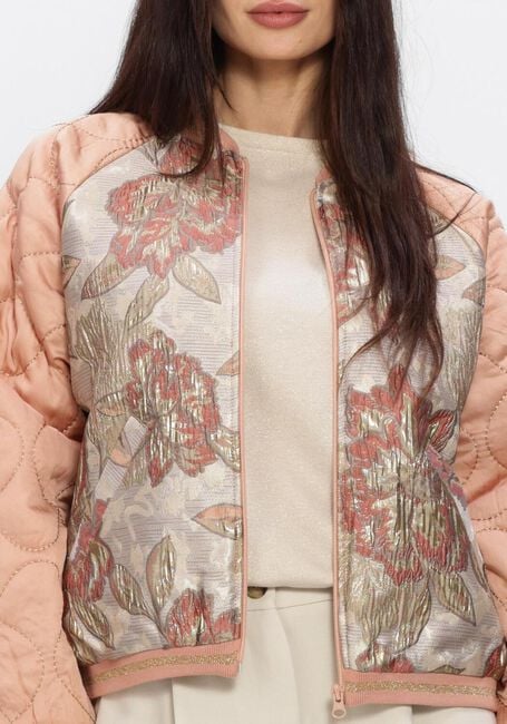 Roze SUMMUM Jassen JACKET ROSE JACQUARD MIX - large