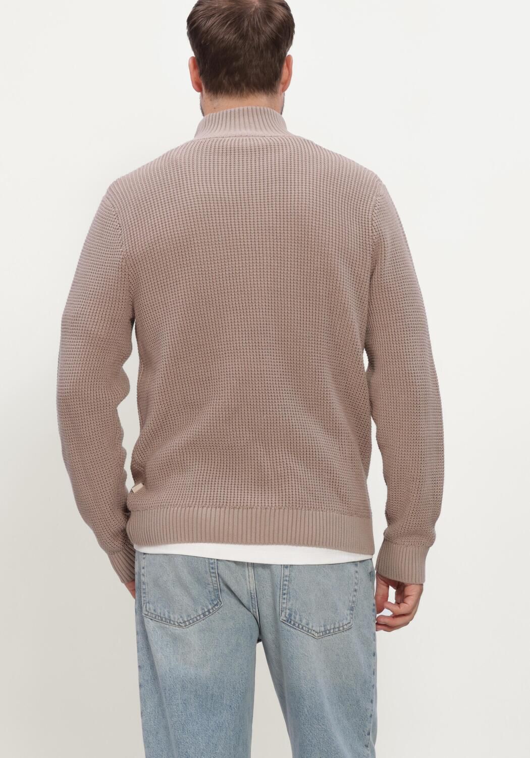 Taupe MACE Trui M-ATLAS - large