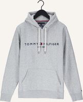 Lichtgrijze TOMMY HILFIGER Sweater TOMMY LOGO HOODY Lichtgrijze TOMMY HILFIGER Sweater TOMMY LOGO HOODY - medium