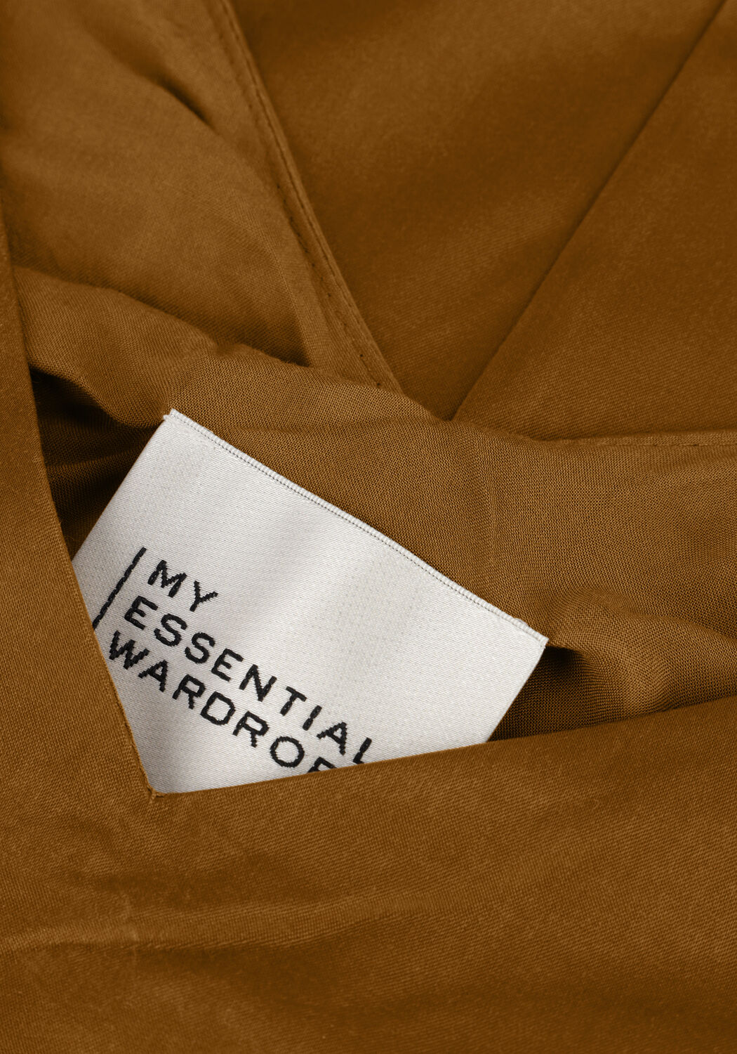 Bruine MY ESSENTIAL WARDROBE Maxi jurk ESTELLEMW STRAP LONG DRESS - large