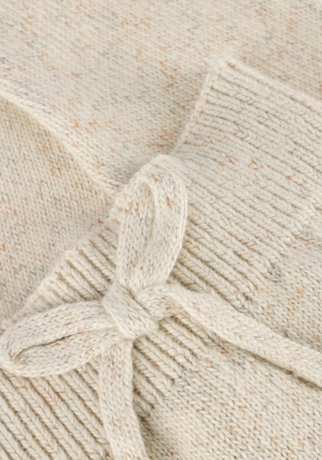 Creme QUINCY MAE Joggingbroek KNIT PANT - large