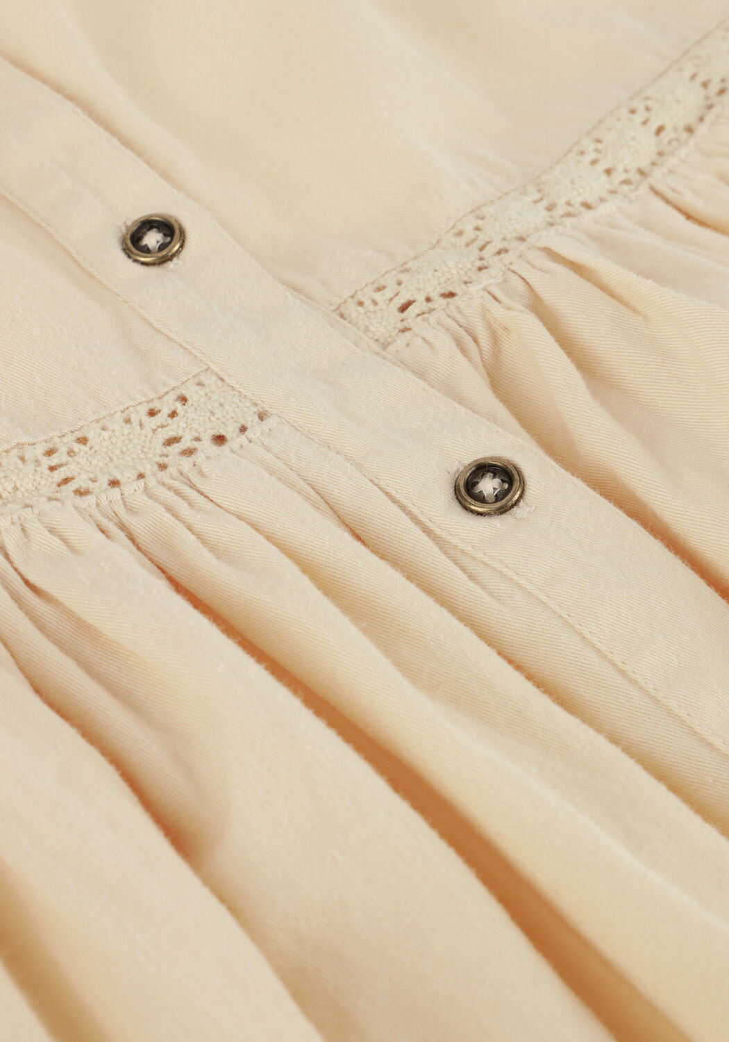 Beige YOUR WISHES Mini jurk FABIENNE VINTAGE - large