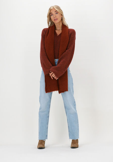 Bruine SIMPLE Sjaal BROOKE - large