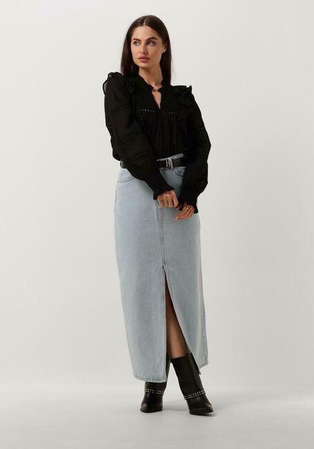 Zwarte NEO NOIR Blouses AURIKA S VOILE BLOUSE - large