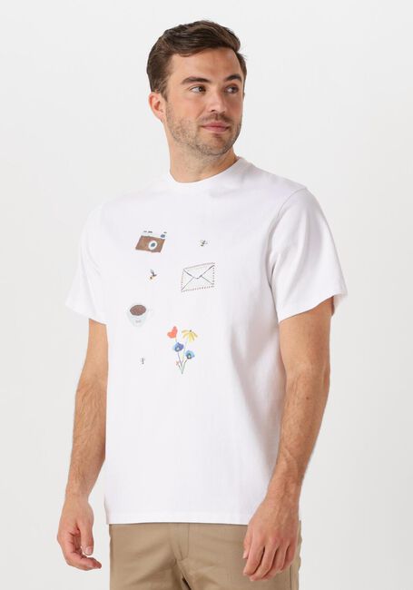 Witte FORÉT T-shirt THINGS T-SHIRT - large