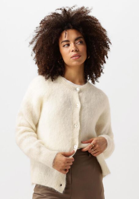 Gebroken wit NUKUS Vest LOREN CARDIGAN - large