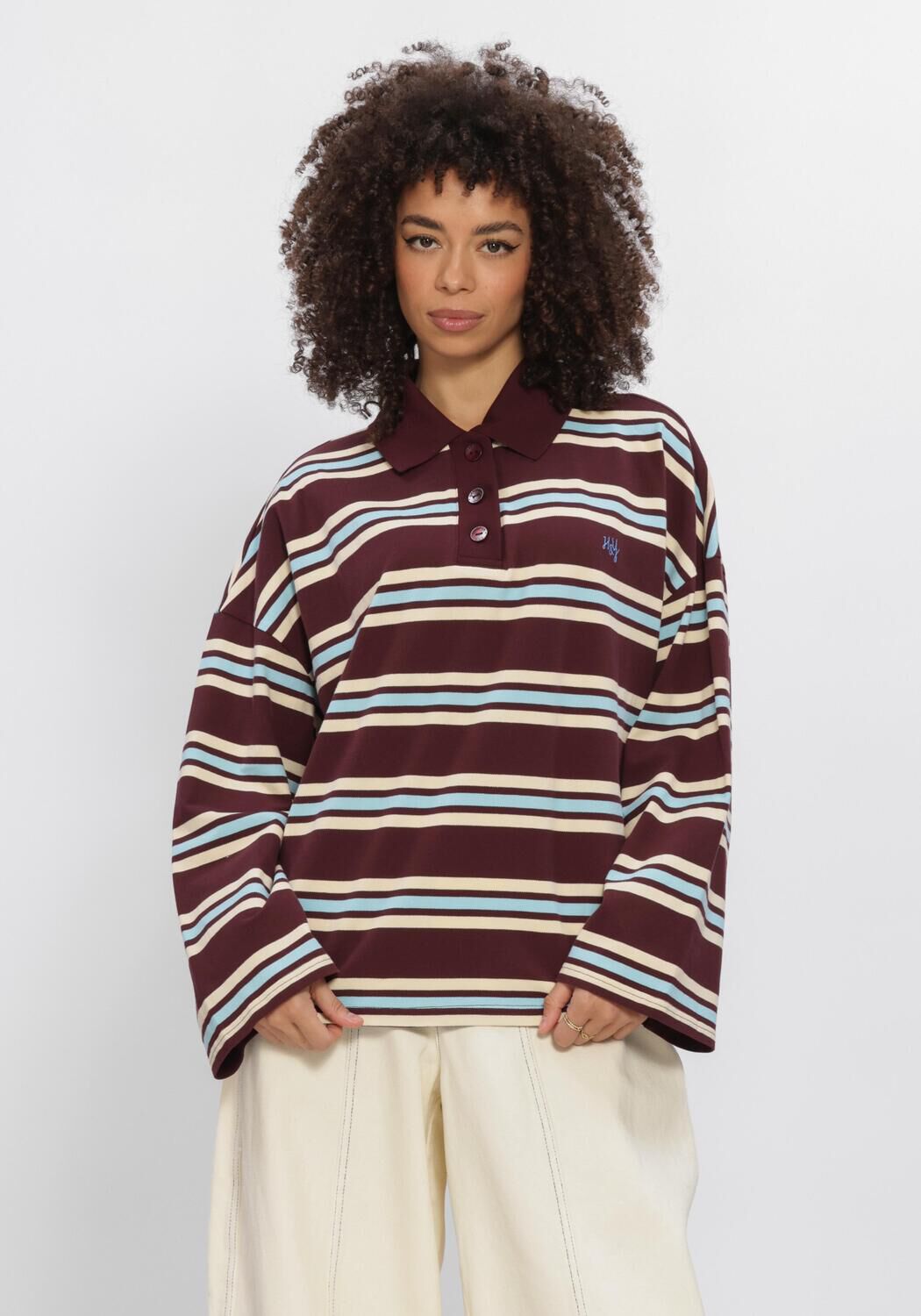 Bordeaux HARPER & YVE Polo POLLIE-JU - large