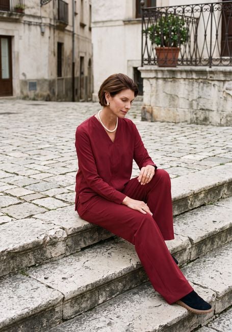 Bordeaux STUDIO ANNELOES Top Ulla top - large