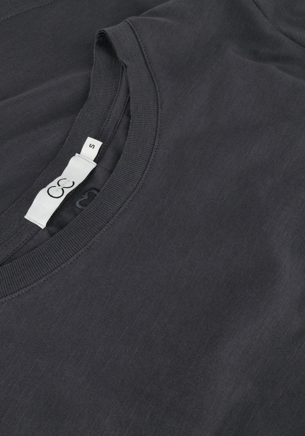 Grijze CC HEART T-shirt BASIC T-SHIRT - large