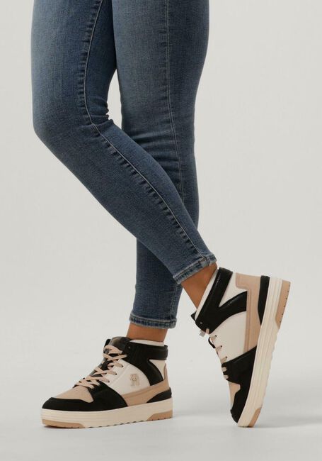 Beige TOMMY HILFIGER Hoge sneakers TH PREMIUM HI BASKET SNEAKER - large