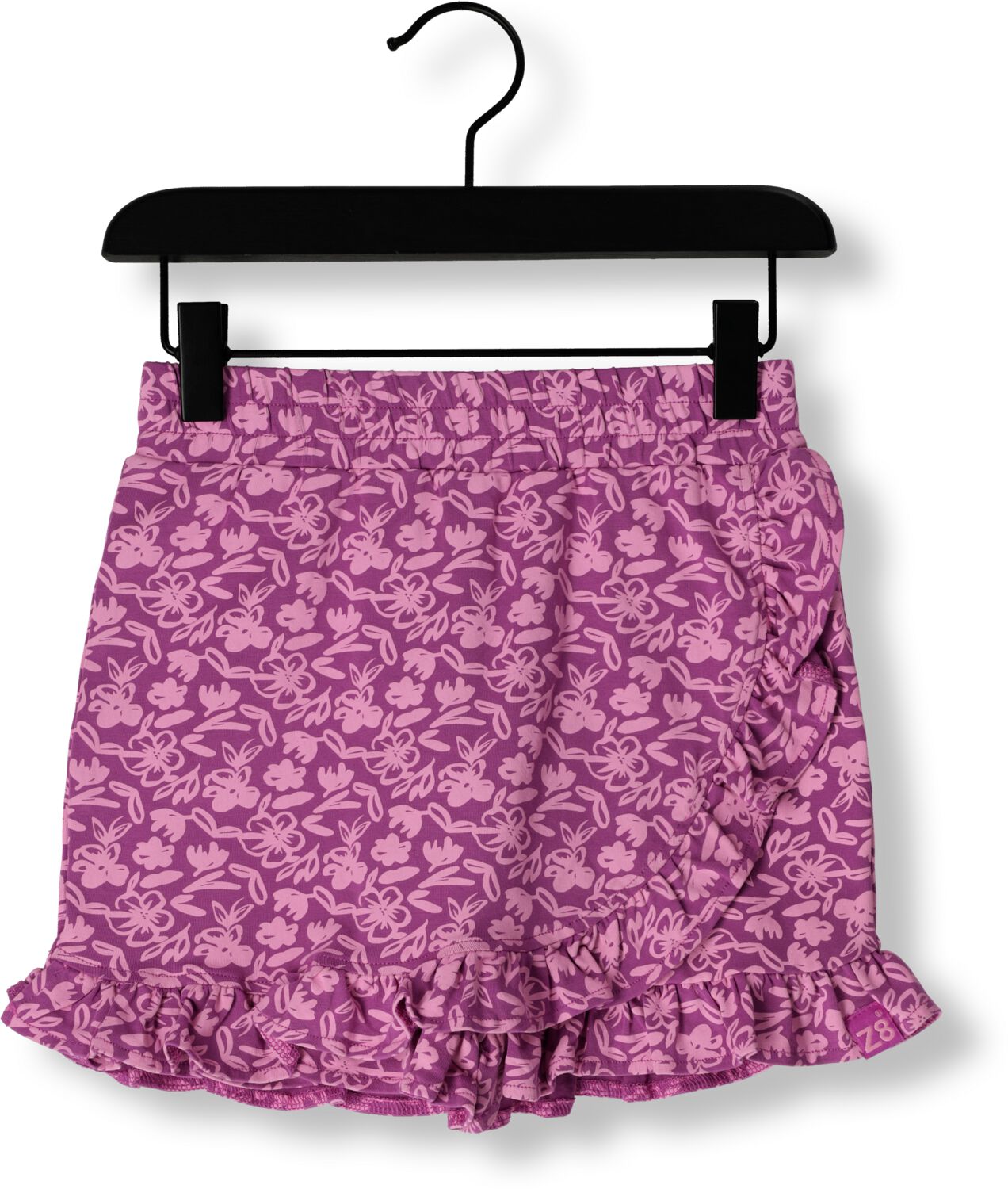 Z8 kids skort Fantasia paars lichtroze