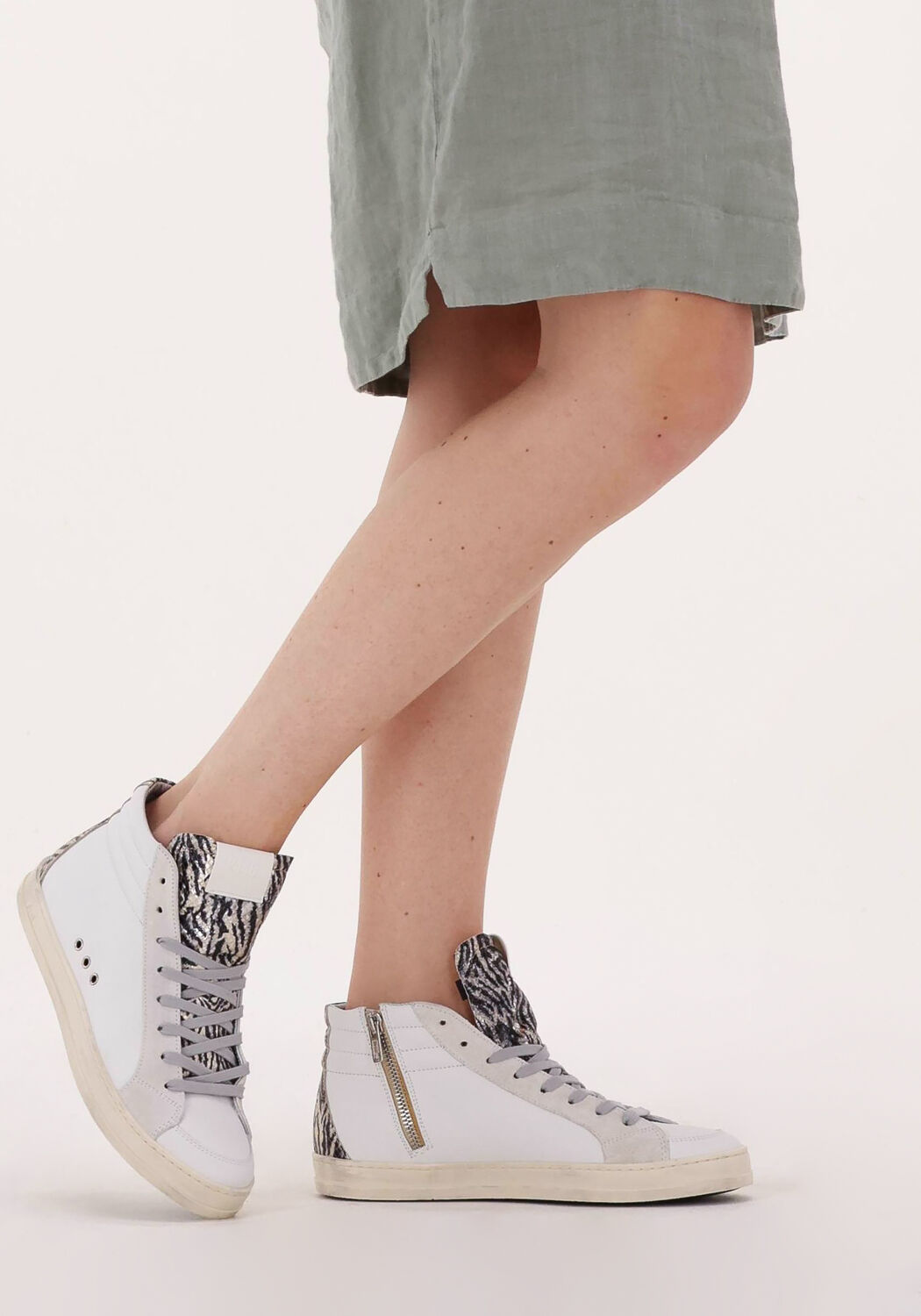 Witte P448 Hoge sneakers SKATE WMN - large