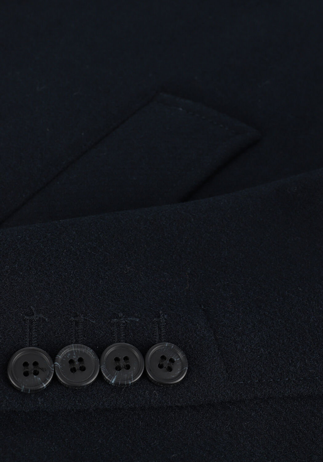 Donkerblauwe SELECTED MEN Mantel HAGEN W COAT B DARK - large