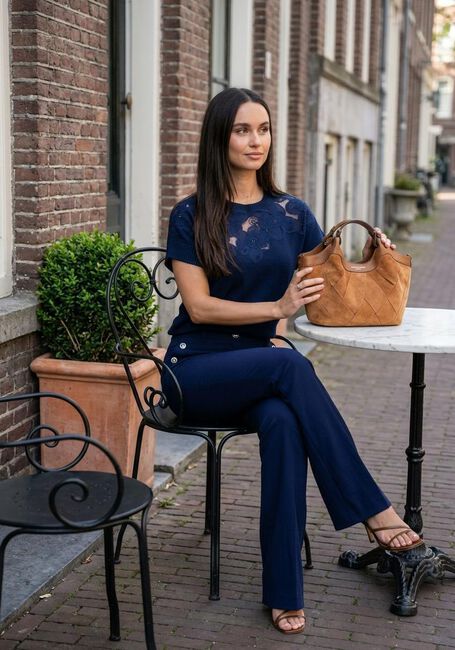 Donkerblauwe CAROLINE BISS Top 1213 - large