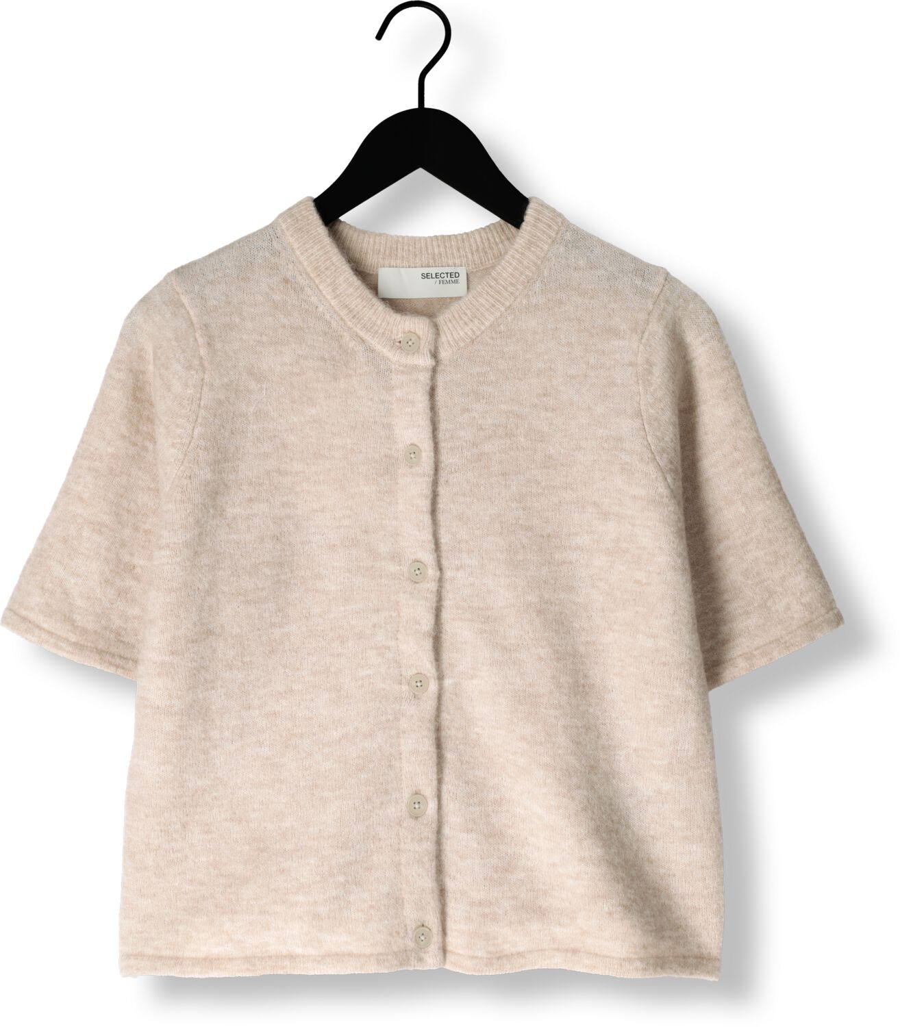SELECTED FEMME Dames Truien & Vesten Slflulu 2 4 Knit Cardigan Beige