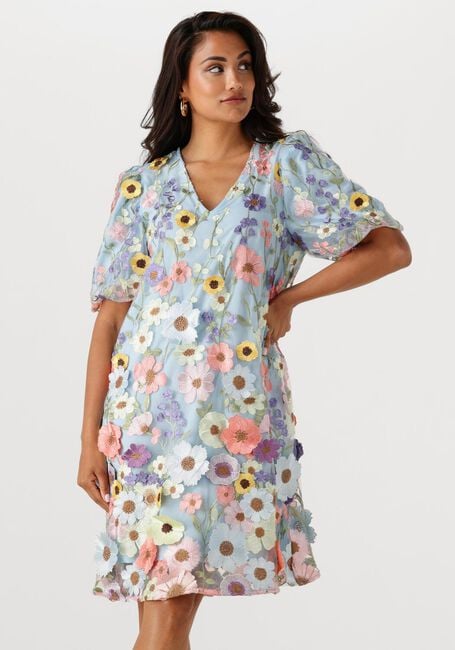 Multi Y.A.S. Mini jurk YASFLOWERING SS DRESS - large