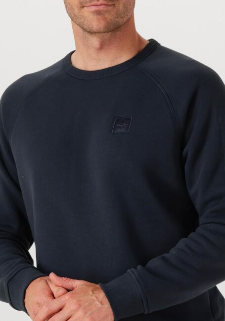 Donkerblauwe PME LEGEND Sweater SOFT FLEECE SWEAT - large