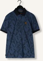 Blauwe PME LEGEND Polo TWO TONE PIQUE PRINTED Blauwe PME LEGEND Polo TWO TONE PIQUE PRINTED - medium