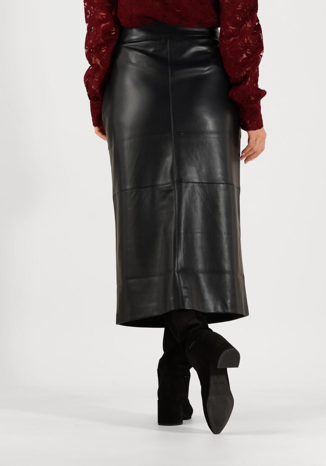 AAIKO Dames Rokken Vicky Pu 766 Zwart