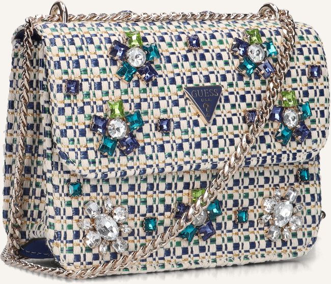 Blauwe GUESS Schoudertas BEAUVOIR CONVERTIBL XBODY FLAP Blauwe GUESS Schoudertas BEAUVOIR CONVERTIBL XBODY FLAP - large