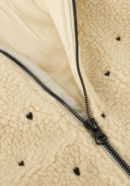 Creme LIL' ATELIER Teddy jas NMFNALO SHERPA LOOSE JACKET LIL - large