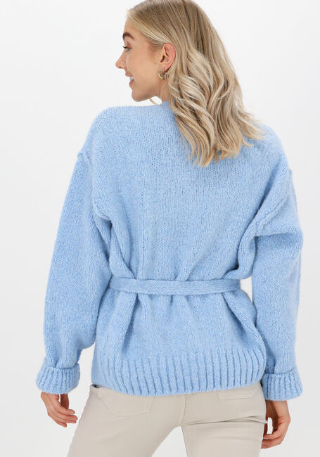 Blauwe 10DAYS Vest SHORT CARDIGAN ALPACA - large