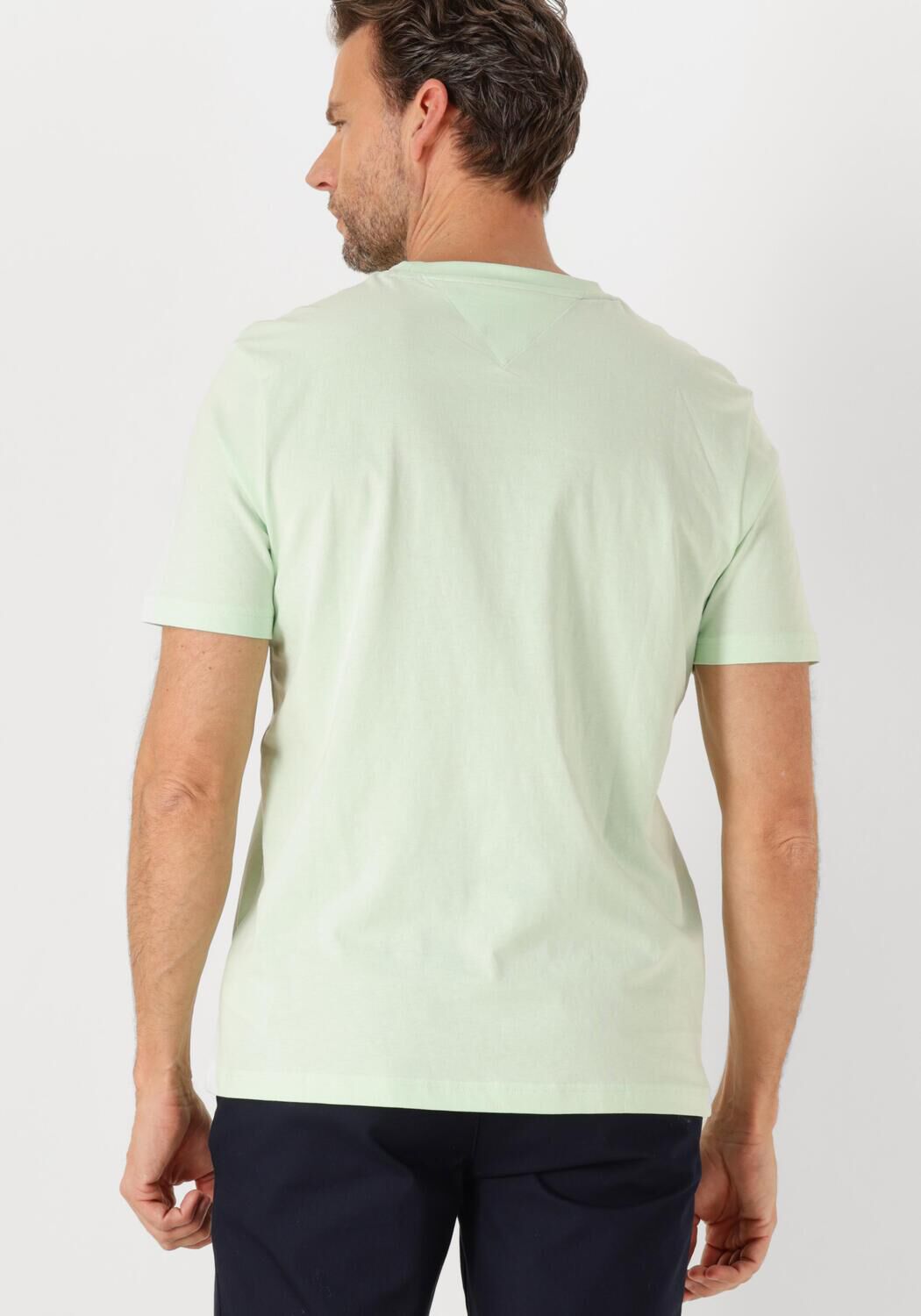TOMMY HILFIGER Heren Polo's & T-shirts Monotype All American Tee Groen