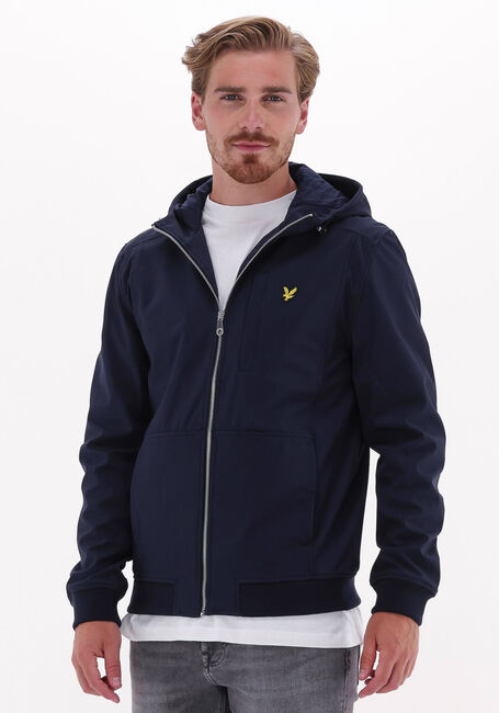 Donkerblauwe LYLE & SCOTT Jack SOFTSHELL JACKET - large