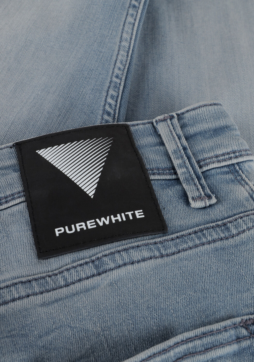 Lichtblauwe PUREWHITE Skinny jeans W1043 THE JONE - large