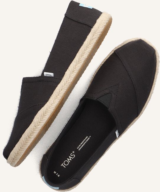 Zwarte TOMS Espadrilles ALPARGATA ROPE Zwarte TOMS Espadrilles ALPARGATA ROPE - large