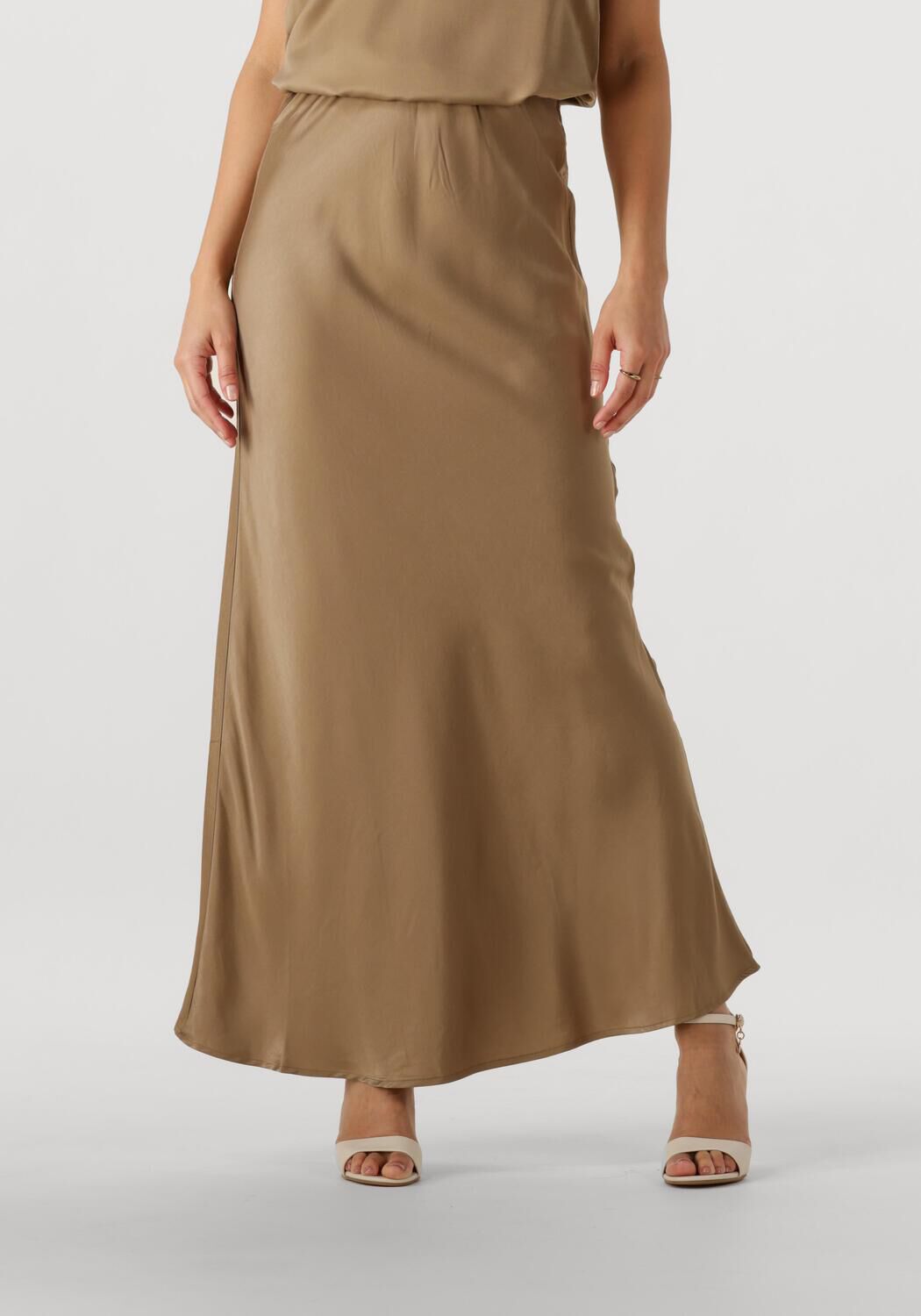 MY ESSENTIAL WARDROBE Dames Rokken Estellemw Long Skirt Beige