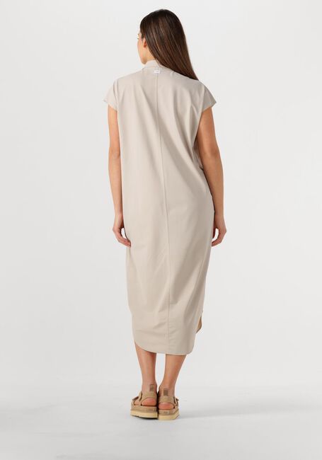 Beige PENN & INK Midi jurk DRESS - large