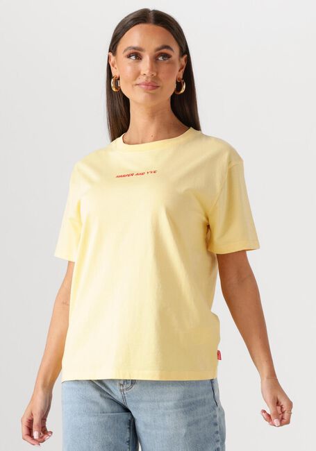 Gele HARPER & YVE T-shirt GUILTYLIST-SS - large