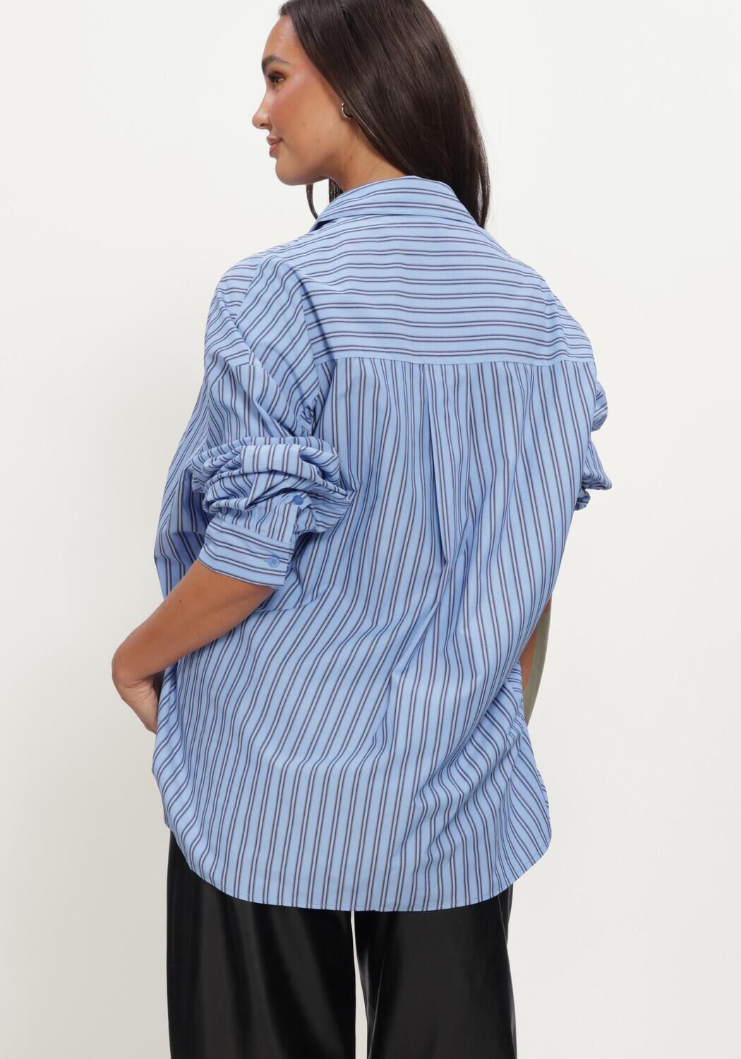 Blauwe AMAYA AMSTERDAM Blouses AMARA BLOUSE - large