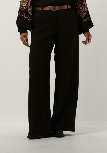 Zwarte SUMMUM Wijde broek TROUSERS WIDE LEGS FOAM UNI - large