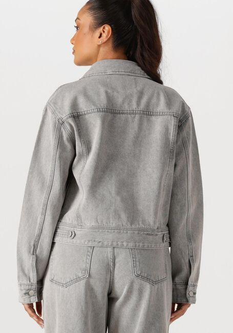 Lichtgrijze WITHBLACK Jack WBLABIGALE DENIM JACKET - large