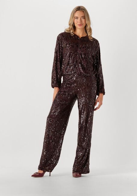 Bruine CO'COUTURE Jack SOPHIECC SEQUIN BALLOON JACKET - large