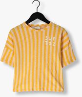 Gele Sproet & Sprout T-shirt T-SHIRT LINEN STRIPE SUNSET - medium