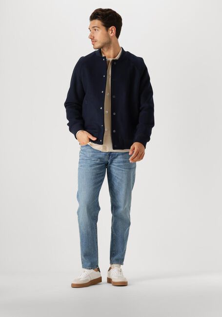 Blauwe SELECTED HOMME Straight leg jeans SLH180-RELAXCROP ALDU 6434 M. BLUE JNS - large