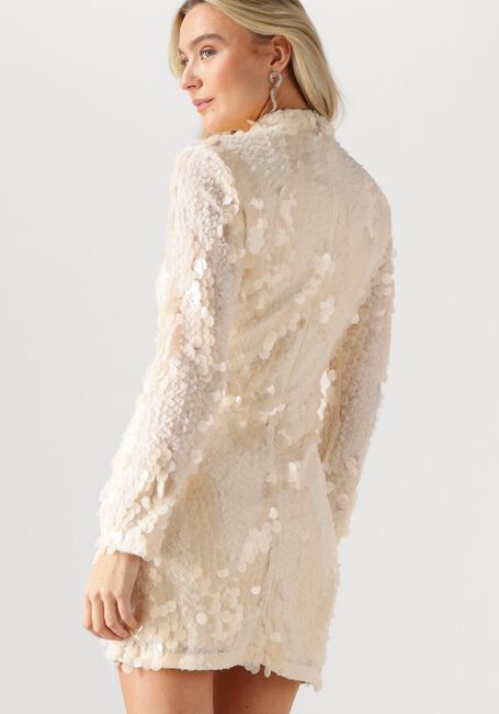 Creme SECOND FEMALE Mini jurk GLIMMER DRESS - large