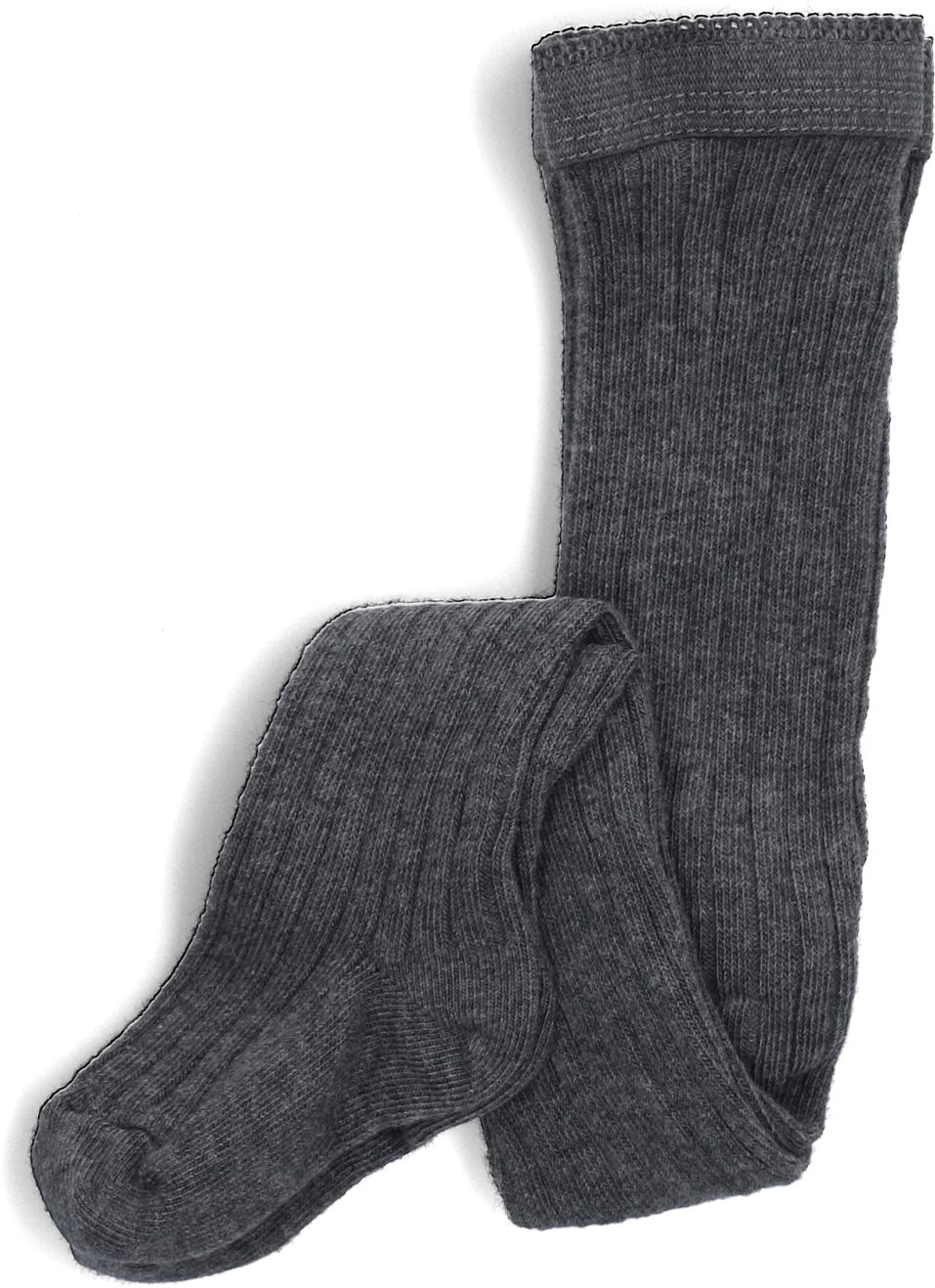 MP DENMARK Meisjes Beenmode Cotton Rib Tights Grijs